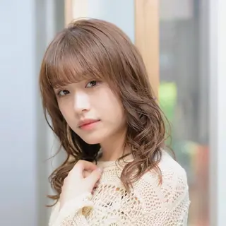 ミディアム 🦋韓国系指名No1 店長/圓山 祐也🦋のヘアスタイル