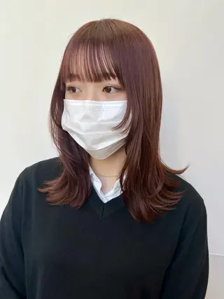 ミディアム カラー 大人可愛いHair ❤︎Ayakoのヘアスタイル