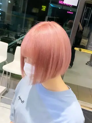 ロング カラー パーマ ヘアアレンジ メンズ キッズ ネイル マツエク・マツパ アイブロウ 🐺ウルフ×ハイトー ン🖤Yukinoのヘアスタイル