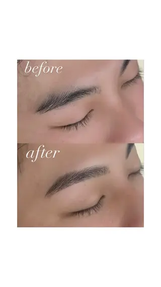 メンズ アイブロウ BEAUTYGENE 🪽mayasaのマツエク・マツパデザイン