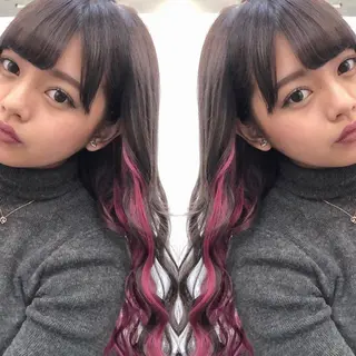 ロング カラー BREK 袋井店のヘアスタイル