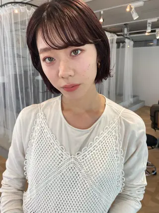 ショート サトウ ナナのヘアスタイル