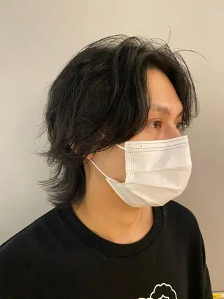 メンズ unopulir 景山 凌のヘアスタイル