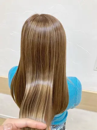 セミロング 池田 賢太のヘアスタイル