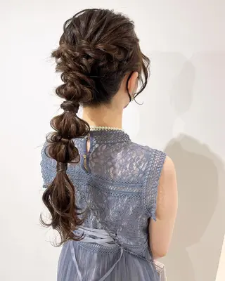 ロング ヘアアレンジ tomida yukiの眉毛・アイブロウイメージ