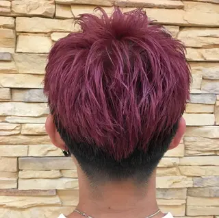 メンズ 髪質改善・ボブ・ ショート 丸毛一輝のヘアスタイル