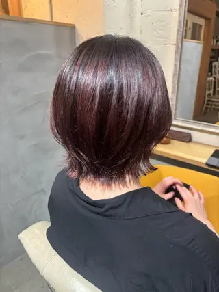 ミディアム 勝海 絢音のヘアスタイル