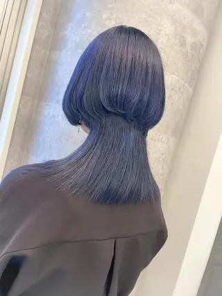 セミロング Loob.TOKYO MIYA🌈のヘアスタイル
