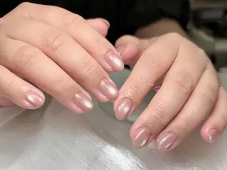 ネイル ユリ🎀長さだし/ パラジェル/持ち込みのネイルデザイン