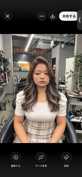 ロング カラー ヘアアレンジ 🌻ミラクル美容師 🌻✨クッポ✨のヘアスタイル