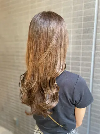 ロング カラー 🫧 ハシヅメのヘアスタイル