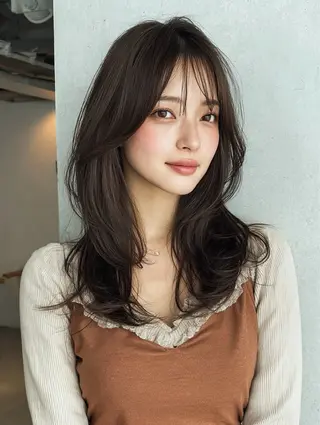 セミロング 村田 七夕のヘアスタイル