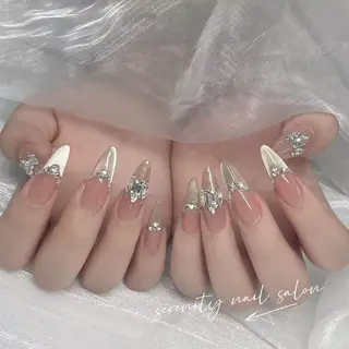 ネイル 長さ出し専門店 💕香のネイルデザイン