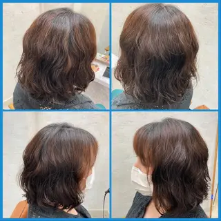 ミディアム パーマ TELA HAIR 幕張本郷店 澤田のヘアスタイル