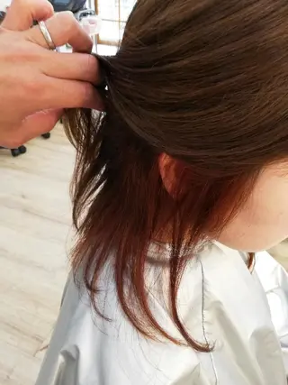 カラー 友谷 ルーカスのヘアスタイル