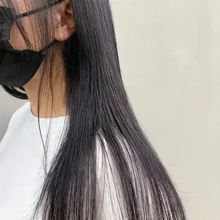 ロング カラー 🌱小顔魅せショート 髪質改善カラー/泉綺のヘアスタイル