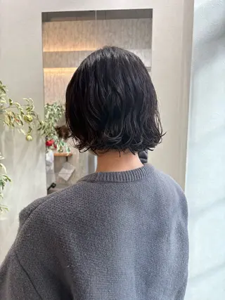 ショート パーマ balance.赤田 蒼空のヘアスタイル