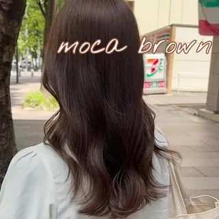 ロング カラー パーマ/髪質改善 【榎本千夏】のヘアスタイル