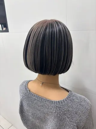 ショート カラー 🫧🎀SARA/ 艶カラー/金山💓のヘアスタイル