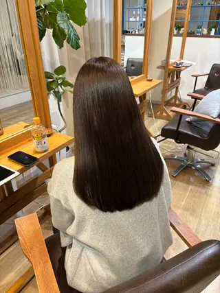 ロング カラー RINNO🌷透明感 カラー/髪質改善のヘアスタイル