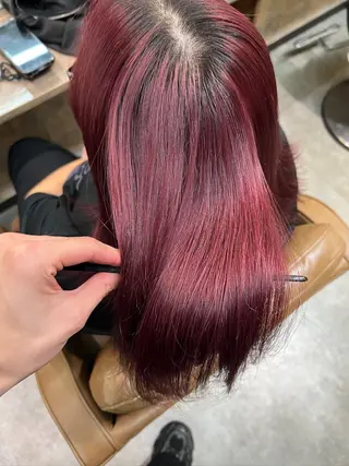 カラー 和久井 琉空のヘアスタイル