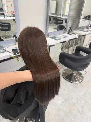 ロング カラー 🍀ブラウンベージュ sakura🍀のヘアスタイル