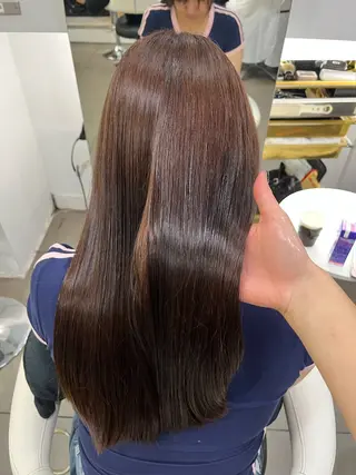ロング カラー 透明感カラーショート ボブツムギ♡のヘアスタイル