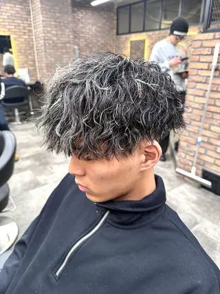 カラー ⚡️【メンズモデル 募集中】⚡️RIKUのヘアスタイル
