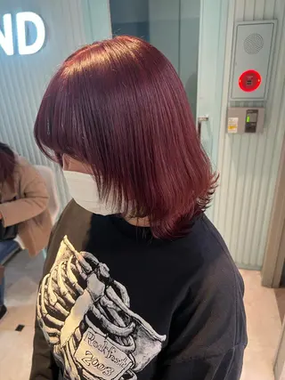 セミロング カラー 🎨透明感モテカラー DAIKI🎨のヘアスタイル