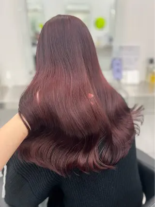 ロング 🍒韓国暖色ヘア NO.1🍒🪽のヘアスタイル