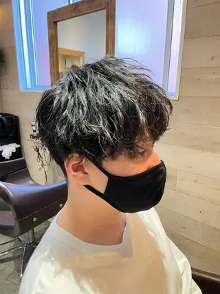 メンズ 優真/難波で 1番パーマが上手いのヘアスタイル