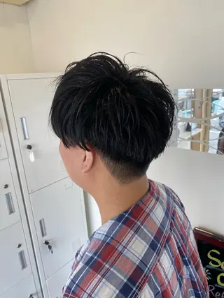 ショート メンズ 藤井 拓也のヘアスタイル