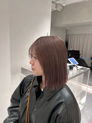 ミディアム カラー 🪞透け感&韓国ヘア 🪞honokaのヘアスタイル
