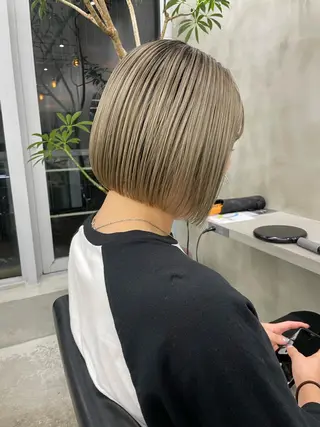 ショート カラー 華 /ショート/ボブのヘアスタイル