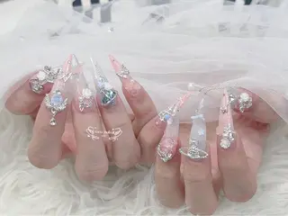 ネイル MoMoA Nail ネイル長さ出し専門店のネイルデザイン