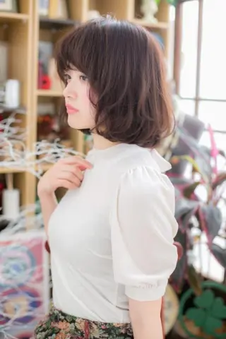 ミディアム パーマ 🍀鶴貝 幸哉🍀のヘアスタイル