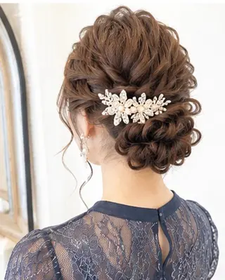 ヘアアレンジ b-atelier MEGURO松永のヘアスタイル
