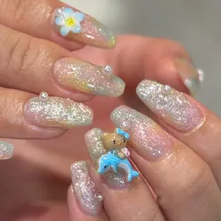 ネイル yume 🎀大人ガーリー🎀のネイルデザイン