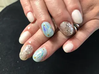 ネイル Mana ·͜· ❤︎のネイルデザイン