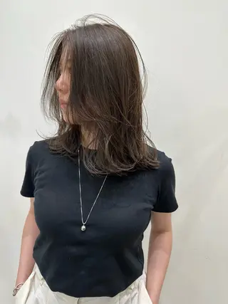 ミディアム カラー パーマ ⭐️ボブ/ショート りゅうしんのヘアスタイル