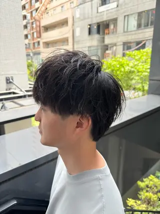 メンズ 河野 悠のヘアスタイル