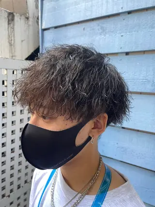 ショート パーマ メンズ メンズ特化美容師 大貫友也のヘアスタイル