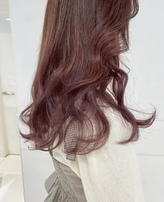 ロング カラー Amelie yunのヘアスタイル
