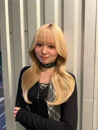 ロング ヘアアレンジ HARUNA/銀座/ レイヤー⋆𐙚₊⊹のヘアスタイル