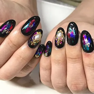 ネイル 渋谷/チップ長さ出し 👑アプレgel-xのネイルデザイン