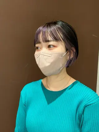 ショート 小西 美帆のヘアスタイル