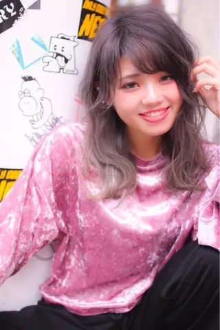 セミロング stylist　篠崎 憲一のヘアスタイル