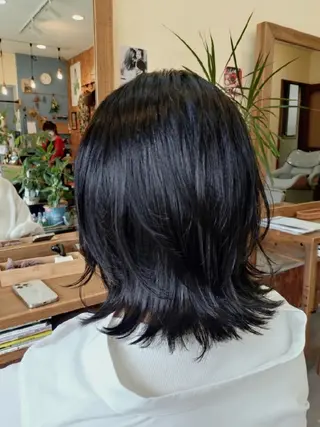 ミディアム 公式⭐️美容院・ 小林⭐️のヘアスタイル