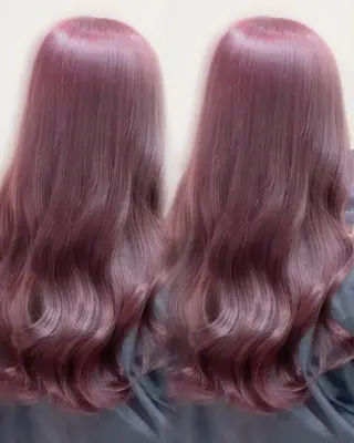 ロング カラー 艶髪カラー・ メンズカット/ユエのヘアスタイル