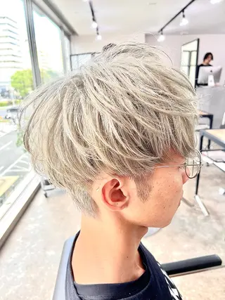 カラー メンズ メンズサロン LiGKAITO🦖のヘアスタイル